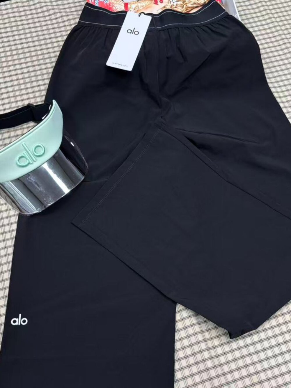 🔥Alo Yoga Suit Up Trouser Black 30-inch Inner Seam(Regular)Loose Fit - Picture 3 of 9